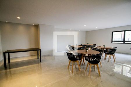 Studio para alugar com 25m², 1 quarto e 1 vagasalao de festas