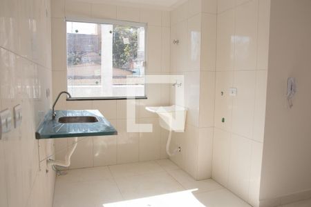 Sala e Cozinha de apartamento para alugar com 2 quartos, 45m² em Vila Isolina Mazzei, São Paulo