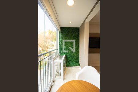 Varanda  de kitnet/studio para alugar com 1 quarto, 25m² em Vila Mariana, São Paulo