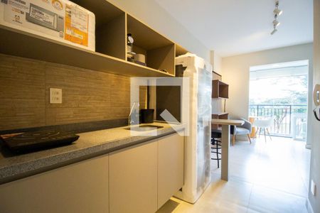 Studio Cozinha  de kitnet/studio para alugar com 1 quarto, 25m² em Vila Mariana, São Paulo
