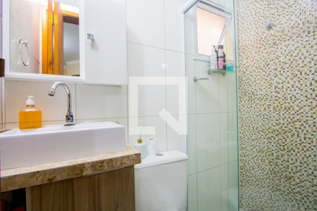 Apartamento para alugar com 55m², 2 quartos e 1 vagaBanheiro do quarto 1