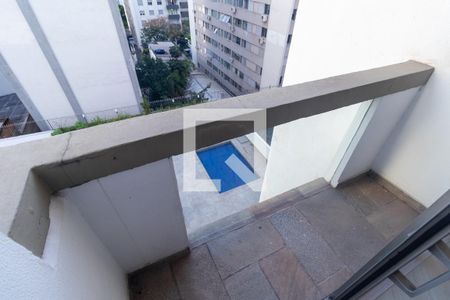 Varanda da Sala de apartamento à venda com 1 quarto, 65m² em Jardim Paulista, São Paulo