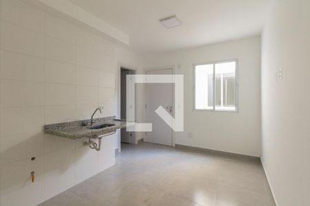 Sala e Cozinha de apartamento para alugar com 2 quartos, 35m² em Vila Carrao, São Paulo