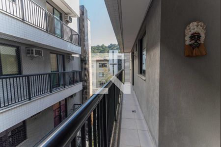 Varanda da Sala  de apartamento à venda com 2 quartos, 75m² em Maracanã, Rio de Janeiro