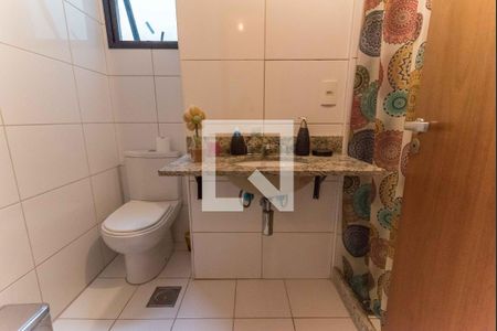 Apartamento à venda com 75m², 2 quartos e 2 vagas Apartamento à venda com 75m², 2 quartos e 2 vagasBanheiro social