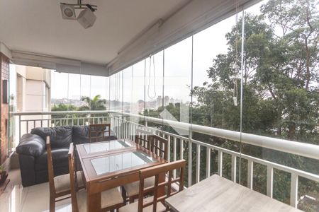 Varanda de apartamento à venda com 3 quartos, 107m² em Vila Lusitânia, São Bernardo do Campo