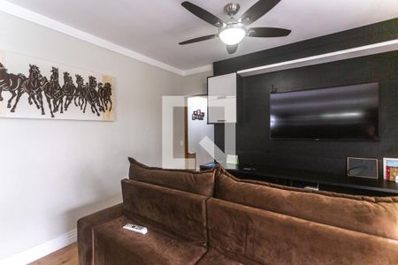 Sala de estar de apartamento à venda com 3 quartos, 107m² em Vila Lusitânia, São Bernardo do Campo