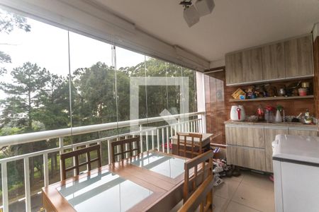 Varanda de apartamento à venda com 3 quartos, 107m² em Vila Lusitânia, São Bernardo do Campo