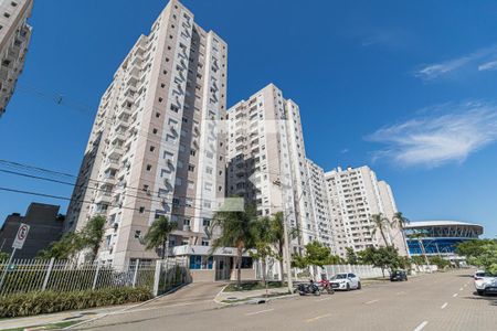 Apartamento para alugar com 55m², 2 quartos e 1 vagaFachada e portaria