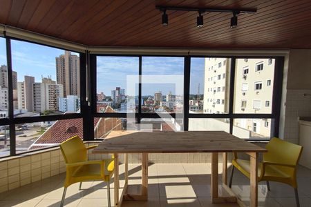 Varanda gourmet de apartamento à venda com 4 quartos, 124m² em Centro, São Leopoldo