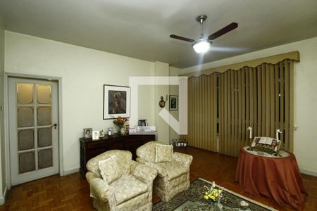 Sala de Estar de apartamento à venda com 3 quartos, 110m² em Flamengo, Rio de Janeiro