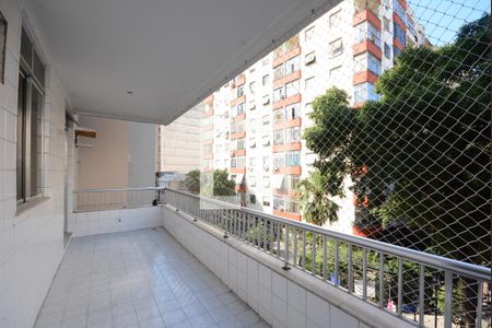 Varanda da Sala  de apartamento para alugar com 2 quartos, 85m² em Catete, Rio de Janeiro
