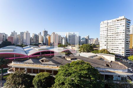 Vista da Sala 1 de apartamento à venda com 3 quartos, 145m² em Centro, Belo Horizonte