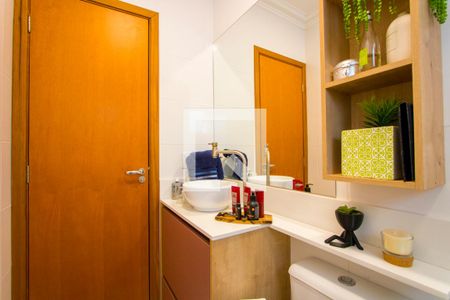 Apartamento à venda com 133m², 3 quartos e 2 vagasBanheiro do quarto 2