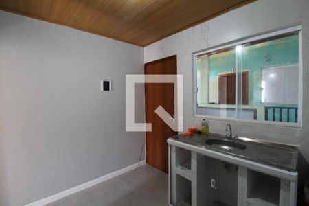 Cozinha de kitnet/studio à venda com 1 quarto, 21m² em Vargem Grande, Rio de Janeiro