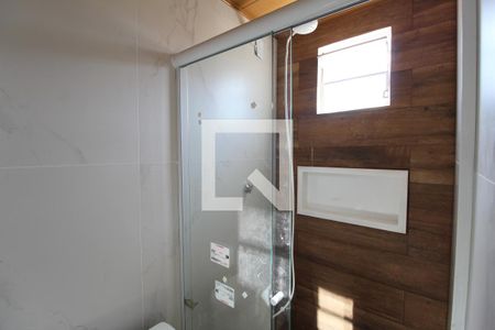 Banheiro de kitnet/studio à venda com 1 quarto, 21m² em Vargem Grande, Rio de Janeiro