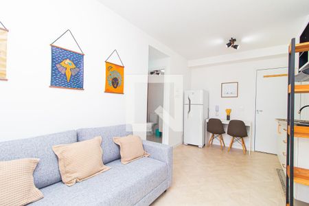 Sala de apartamento à venda com 1 quarto, 33m² em Bela Vista, São Paulo