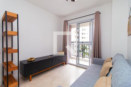 Sala de apartamento à venda com 1 quarto, 33m² em Bela Vista, São Paulo