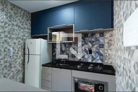 Sala/Cozinha de kitnet/studio para alugar com 1 quarto, 26m² em Vila Ré, São Paulo