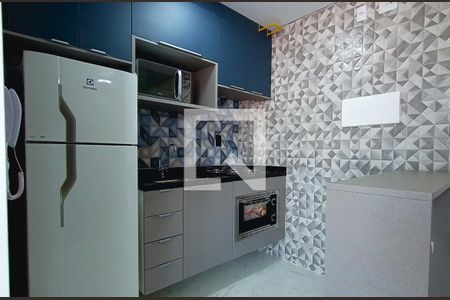 Sala/Cozinha de kitnet/studio para alugar com 1 quarto, 26m² em Vila Ré, São Paulo