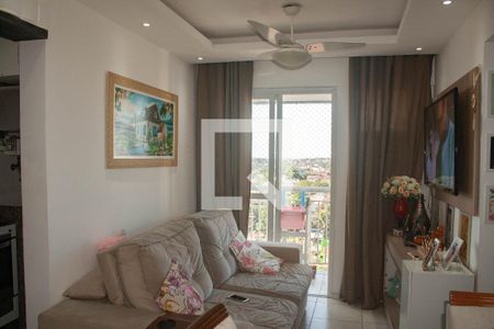Sala de apartamento para alugar com 2 quartos, 62m² em Centro, Nilópolis