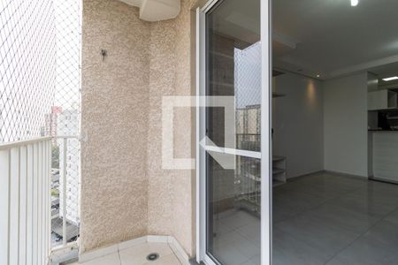 Varanda da Sala de apartamento à venda com 2 quartos, 47m² em Jardim Celeste, São Paulo