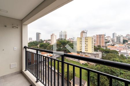 Varanda da Sala de apartamento para alugar com 2 quartos, 50m² em Vila Dom Pedro Ii, São Paulo