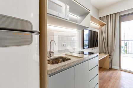 Studio à venda com 32m², 1 quarto e sem vagaCozinha