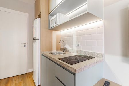 Studio à venda com 32m², 1 quarto e sem vagaCozinha