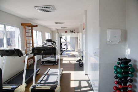 Apartamento para alugar com 35m², 1 quarto e 1 vaga Apartamento para alugar com 35m², 1 quarto e 1 vagaÁrea comum - Academia