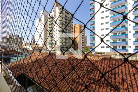 Vista da sacada da sala de apartamento para alugar com 1 quarto, 72m² em Vila Assuncao, Praia Grande