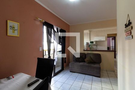 Sala de apartamento para alugar com 1 quarto, 72m² em Vila Assuncao, Praia Grande
