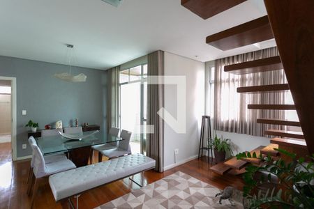 Sala de apartamento à venda com 4 quartos, 210m² em Palmares , Belo Horizonte