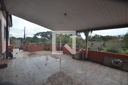 Varanda gourmet de casa à venda com 3 quartos, 156m² em Cascata, Porto Alegre