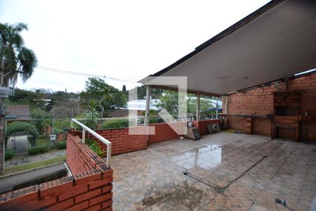 Varanda gourmet de casa à venda com 3 quartos, 156m² em Cascata, Porto Alegre