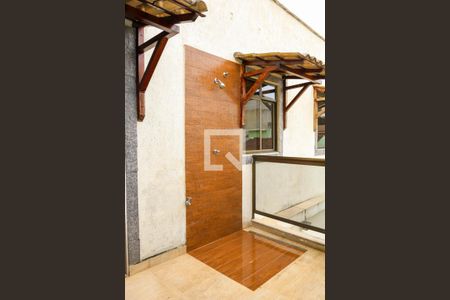 Varanda Gourmet de casa de condomínio para alugar com 3 quartos, 120m² em Todos Os Santos, Rio de Janeiro