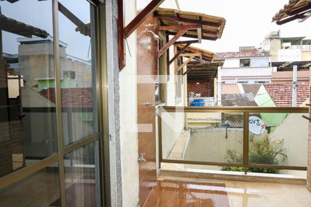 Varanda Gourmet de casa de condomínio para alugar com 3 quartos, 120m² em Todos Os Santos, Rio de Janeiro