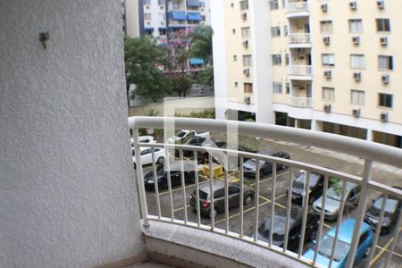 Varanda da Sala de apartamento à venda com 2 quartos, 65m² em Tanque, Rio de Janeiro