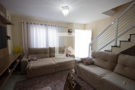 Sala de casa de condomínio à venda com 2 quartos, 80m² em Vila Monte Santo, São Paulo