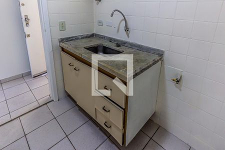 Cozinha de apartamento à venda com 1 quarto, 37m² em Santa Cecília, São Paulo