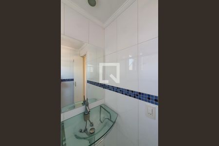 Banheiro da suíte de apartamento à venda com 2 quartos, 65m² em Vila Gumercindo, São Paulo