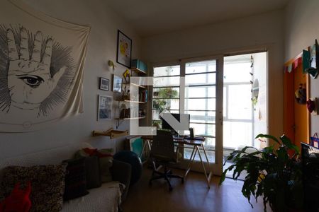 Sala de apartamento para alugar com 1 quarto, 57m² em Santa Cecília, São Paulo