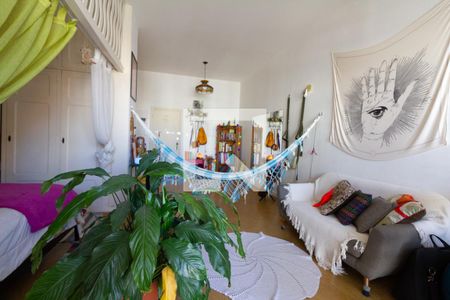 Sala de apartamento para alugar com 1 quarto, 57m² em Santa Cecília, São Paulo