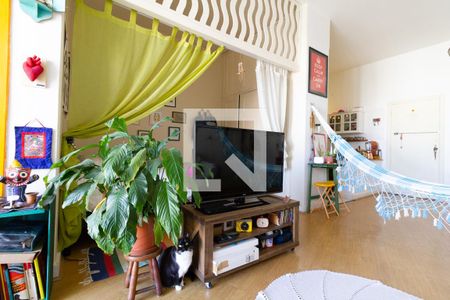 Sala de apartamento para alugar com 1 quarto, 57m² em Santa Cecília, São Paulo