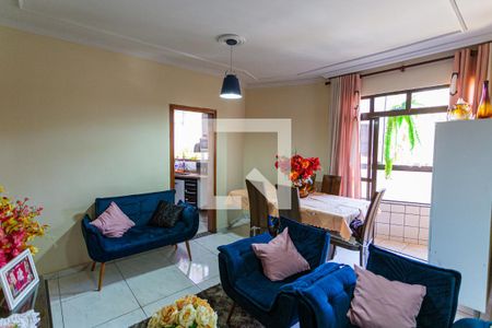 Sala de apartamento à venda com 4 quartos, 99m² em Palmares, Belo Horizonte