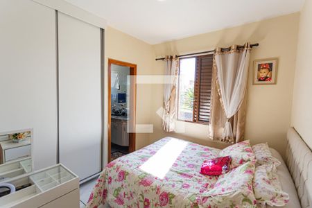 Suíte de apartamento à venda com 4 quartos, 99m² em Palmares, Belo Horizonte