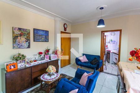 Sala de apartamento à venda com 4 quartos, 99m² em Palmares, Belo Horizonte