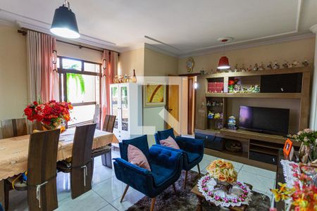 Sala de apartamento à venda com 4 quartos, 99m² em Palmares, Belo Horizonte