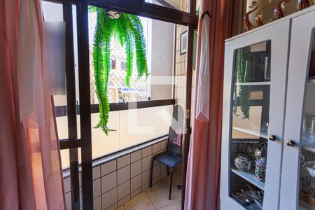 Varanda da Sala de apartamento à venda com 4 quartos, 99m² em Palmares, Belo Horizonte