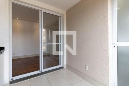 Varanda da Sala de apartamento à venda com 1 quarto, 57m² em Vila Gumercindo, São Paulo